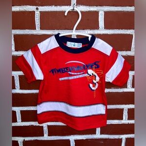 Nice & nice | red graphic t-shirt | size 30m
